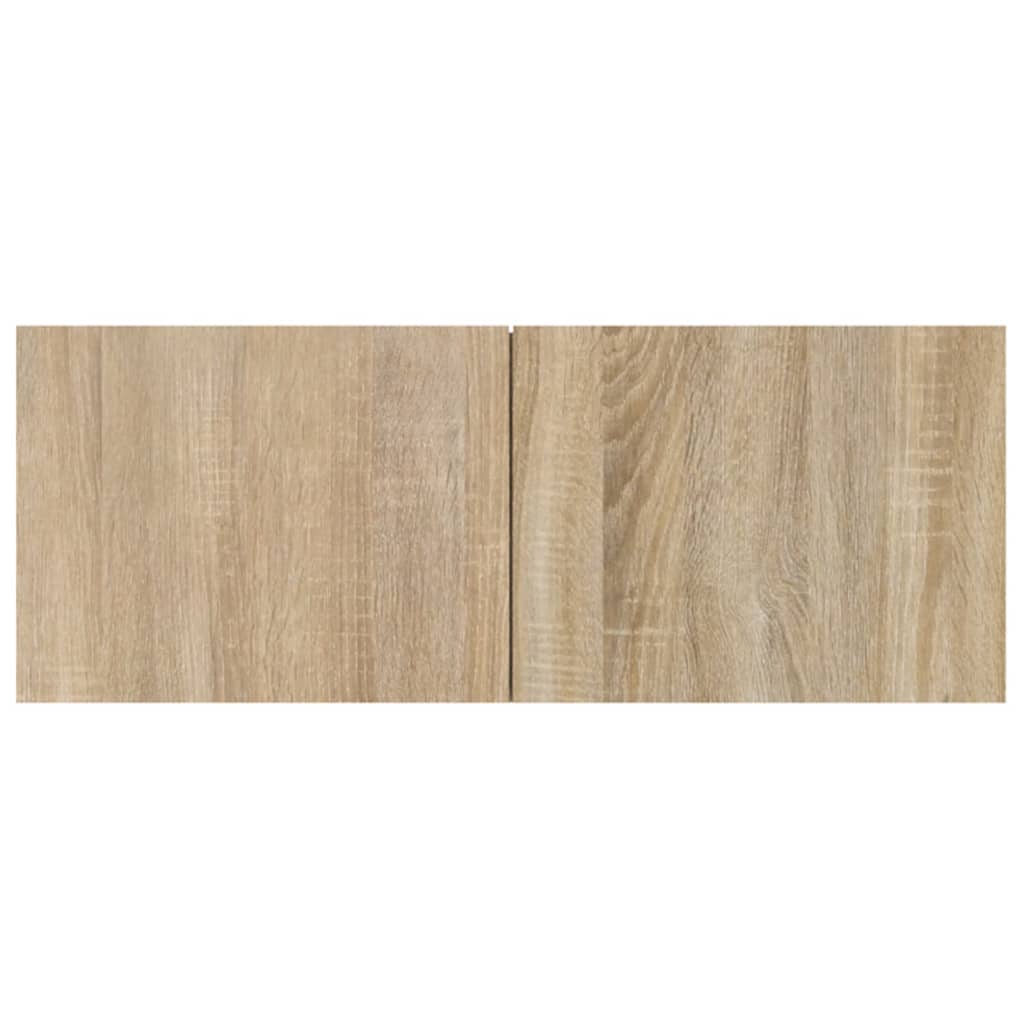 Mobile Porta TV a Parete-Mobile per TV-Credenza TV Rovere Sonoma in Legno Multistrato 727108