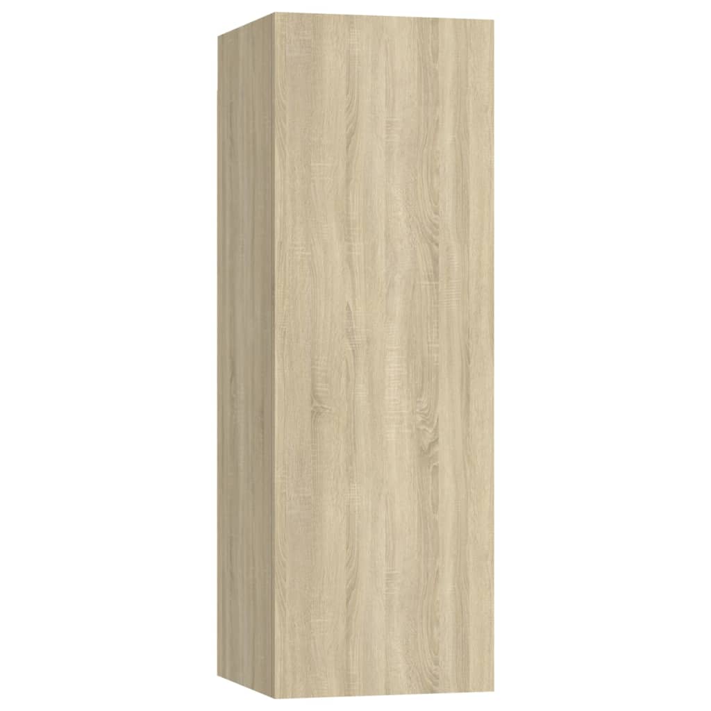 Mobile Porta TV a Parete-Mobile per TV-Credenza TV Rovere Sonoma in Legno Multistrato 107464
