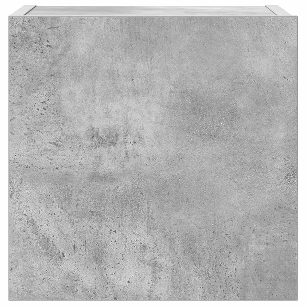 Set di Mobili Porta TV 4 pz Grigio Cemento in Legno Multistrato 3114641