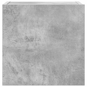 Set di Mobili Porta TV 4 pz Grigio Cemento in Legno Multistrato 3114641