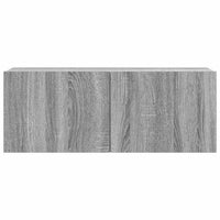 Set di Mobili Porta TV 4 pz Grigio Sonoma in Legno Multistrato 3114652