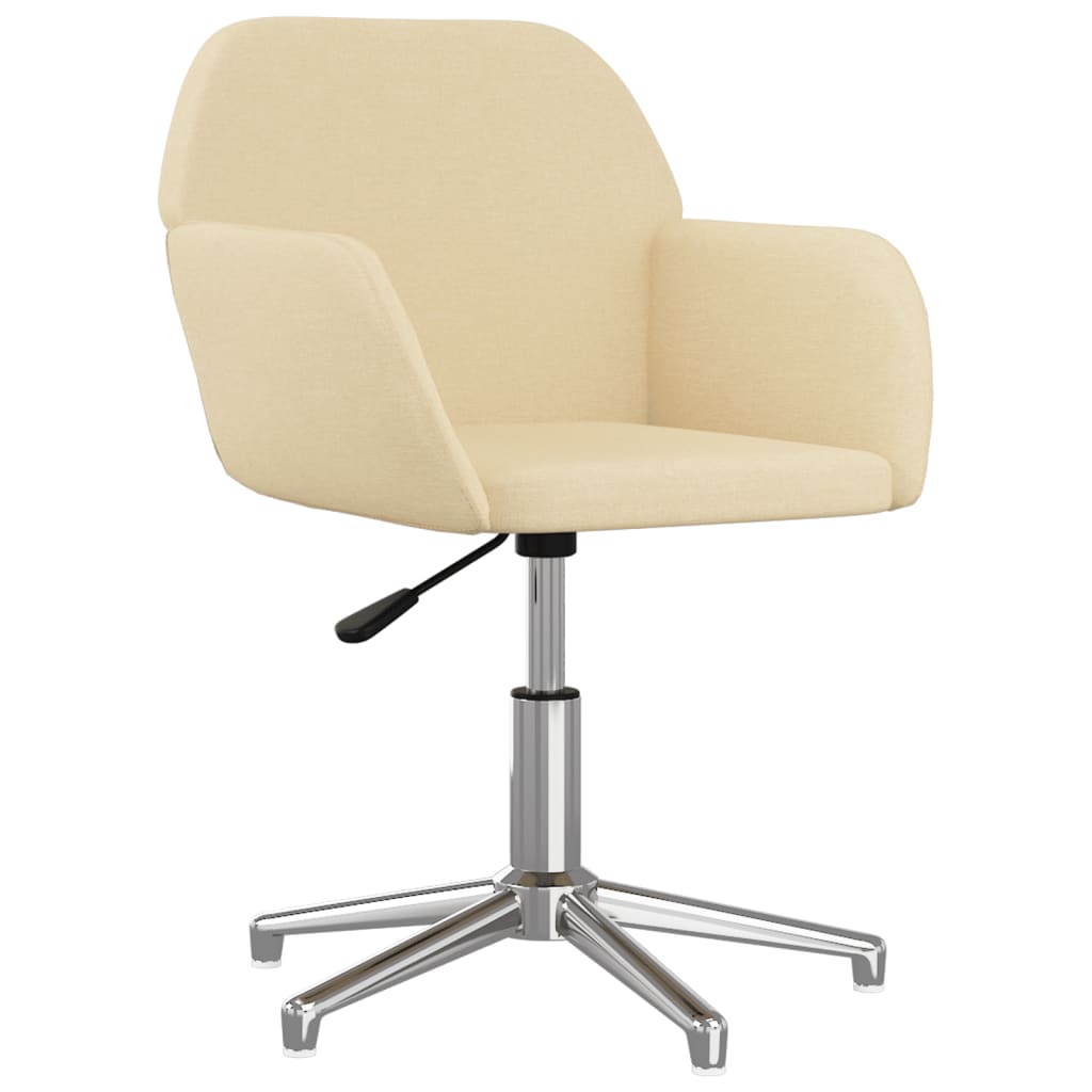 Sedia da Ufficio Girevole Crema in Tessuto cod mxl 11766