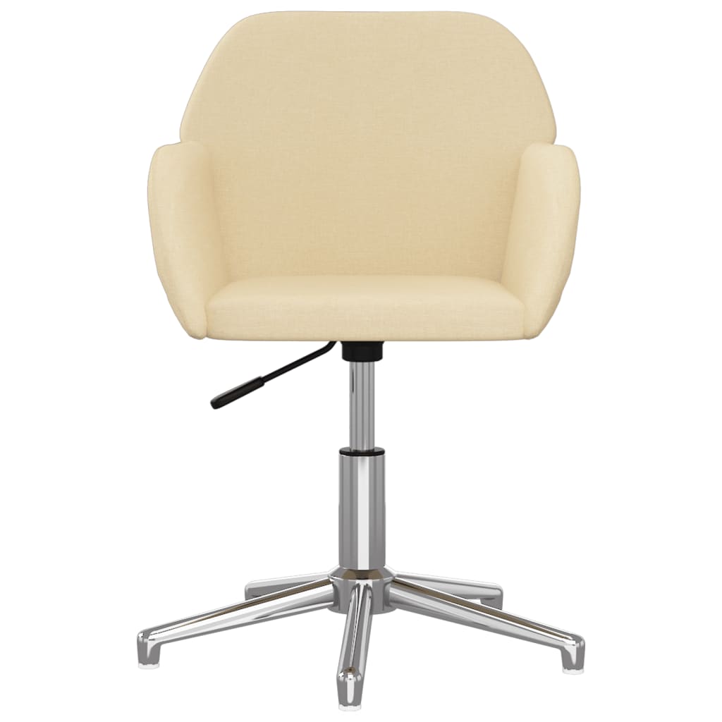 Sedia da Ufficio Girevole Crema in Tessuto cod mxl 11766