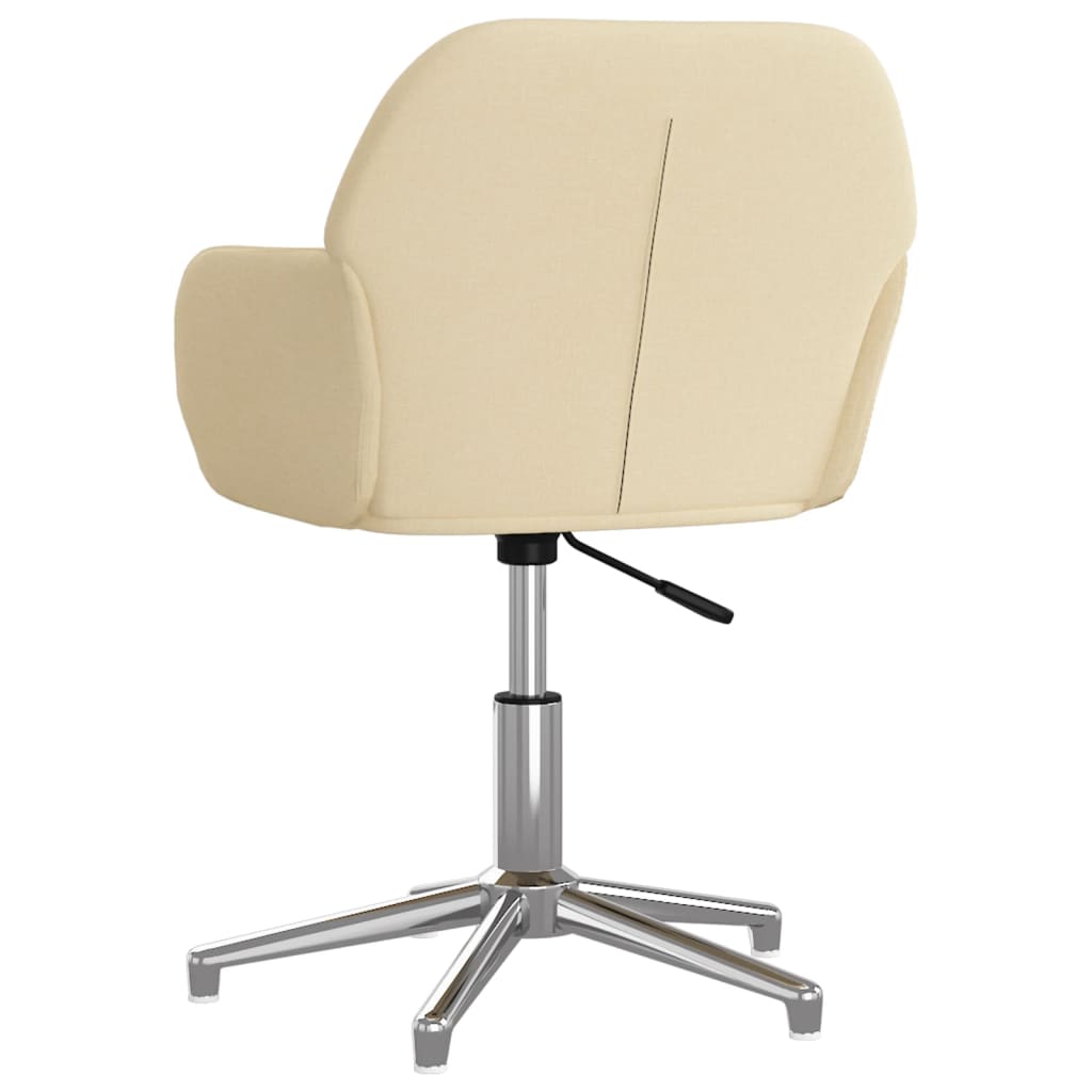 Sedia da Ufficio Girevole Crema in Tessuto cod mxl 11766