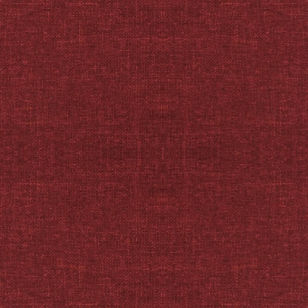 Sedia da Ufficio Girevole Rosso Vino in Tessuto