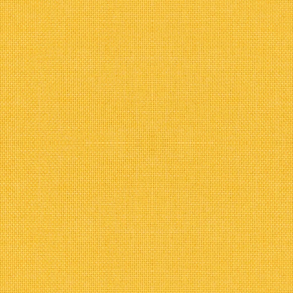 Sedia da Ufficio Girevole Giallo Chiaro in Tessuto 344721