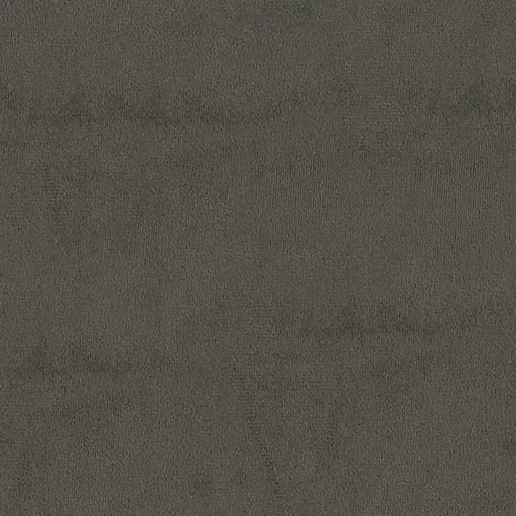 Sedie da Pranzo Girevoli 2 pz Grigio Scuro in Velluto 344741