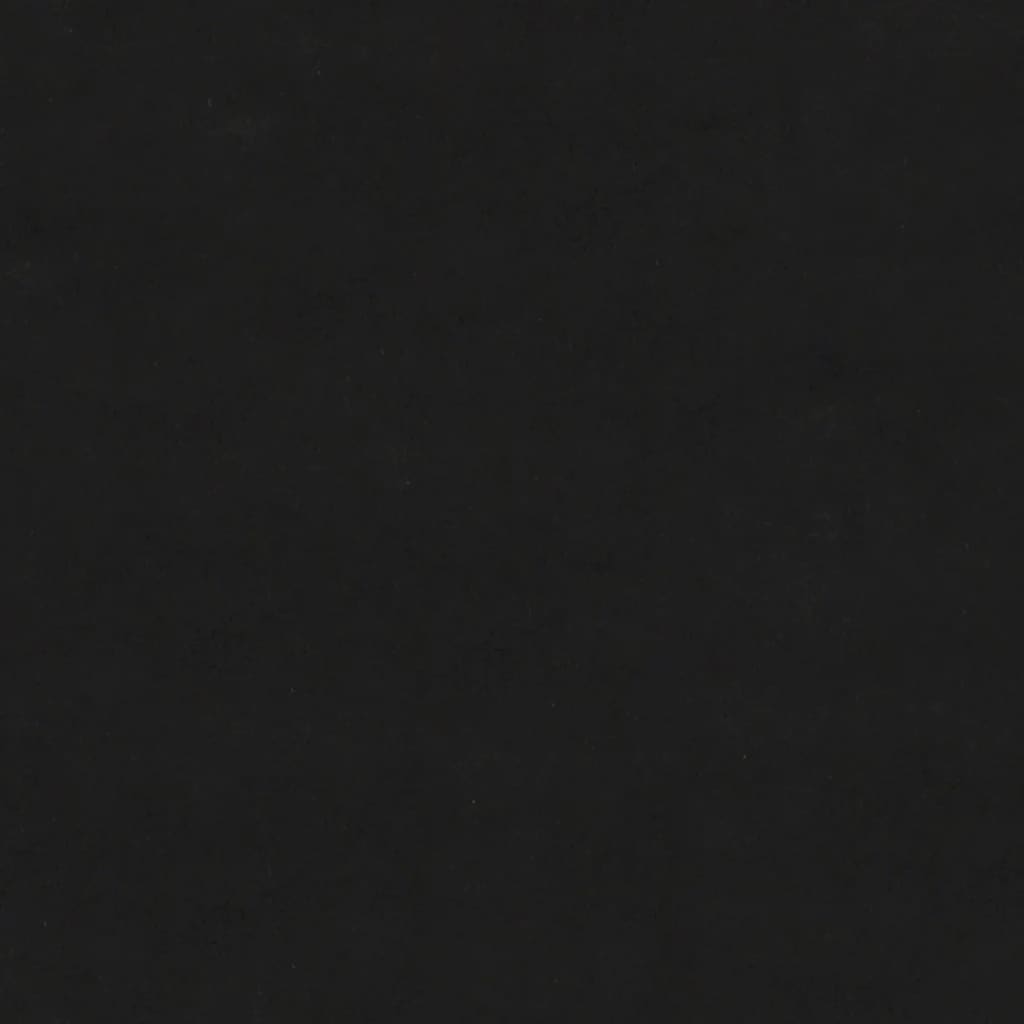 Sedie da Pranzo Girevoli 2 pz Nere in Velluto cod mxl 13583