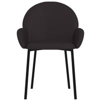 Sedie da Pranzo 2 pz Nere in Similpelle cod mxl 18098