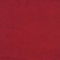 Sedie da Pranzo 2 pz Rosso Vino in Velluto