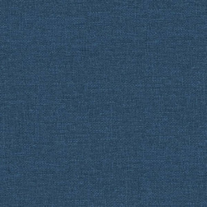 Sedie da Pranzo 2 pz Blu in Tessuto 344843