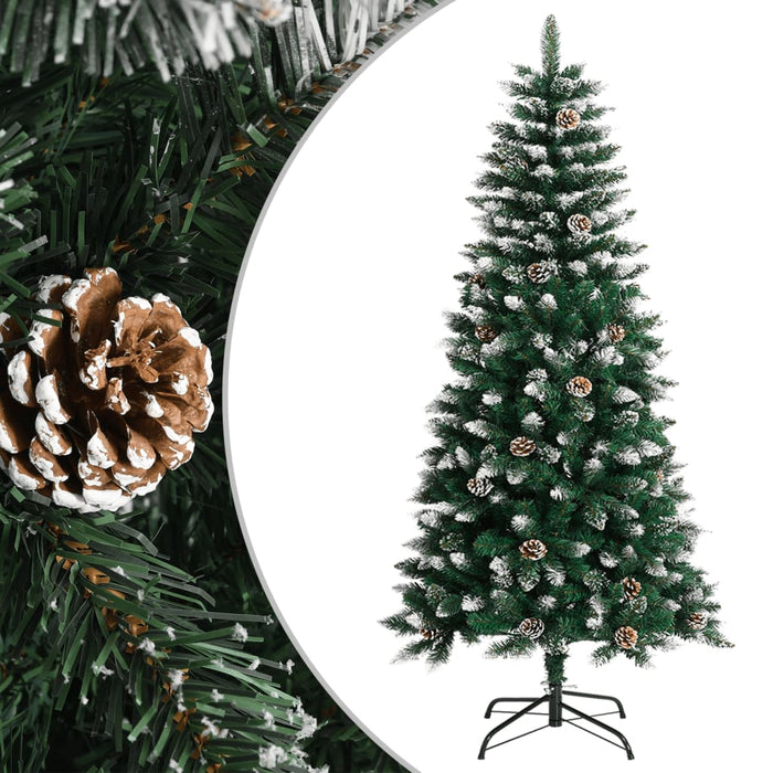 Albero di Natale Artificiale con Base Verde 120 cm PVC cod mxl 9426