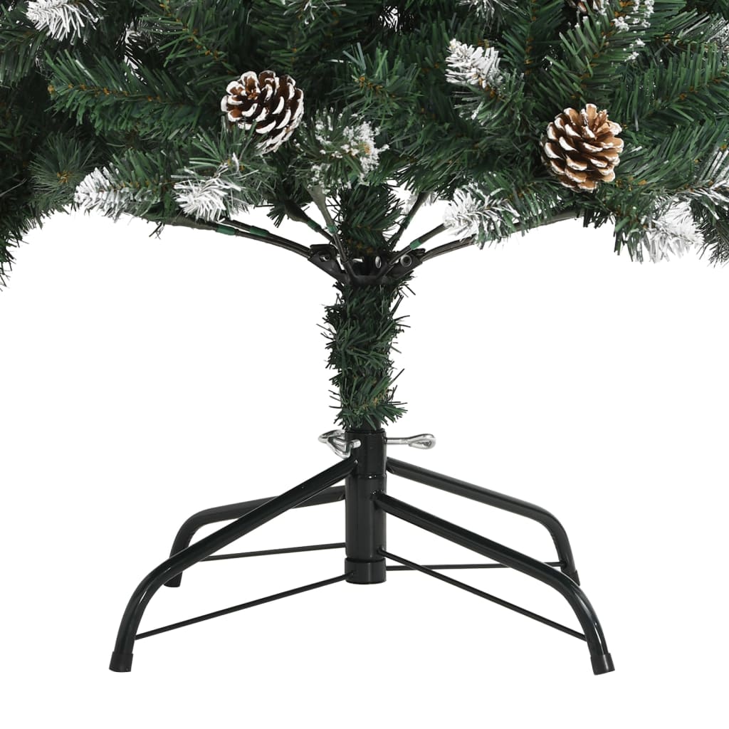 Albero di Natale Artificiale con Base Verde 120 cm PVC cod mxl 9426