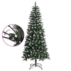 Albero di Natale Artificiale con Base Verde 150 cm PVC cod mxl 27485