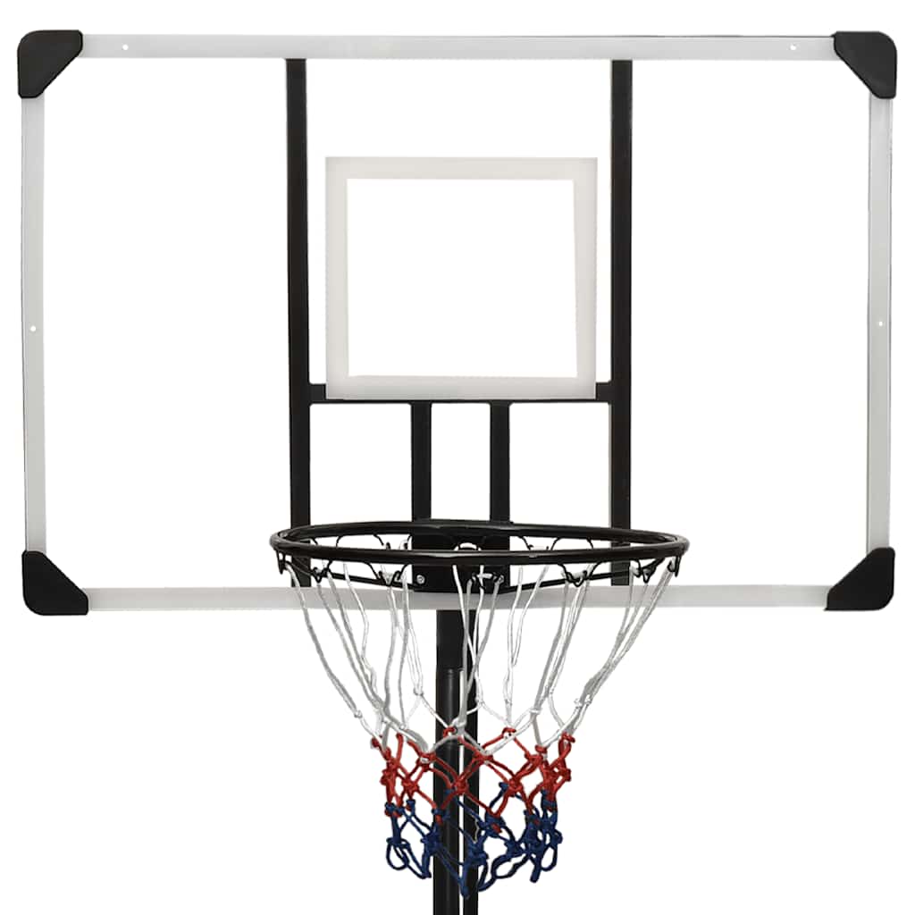 Supporto per Pallacanestro Trasparente 256-361 cm Policarbonato 93650