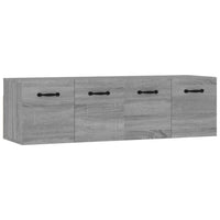 Mobili Parete 2 pz Grigio Sonoma 80x35x36,5cm Legno Multistrato cod mxl 39045
