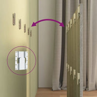 Testiera Letto con Comodini in Legno Multistrato Grigio Sonoma 3115690