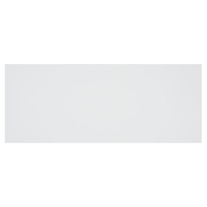 Testiera per Letto con Armadietti in Legno Multistrato Bianco