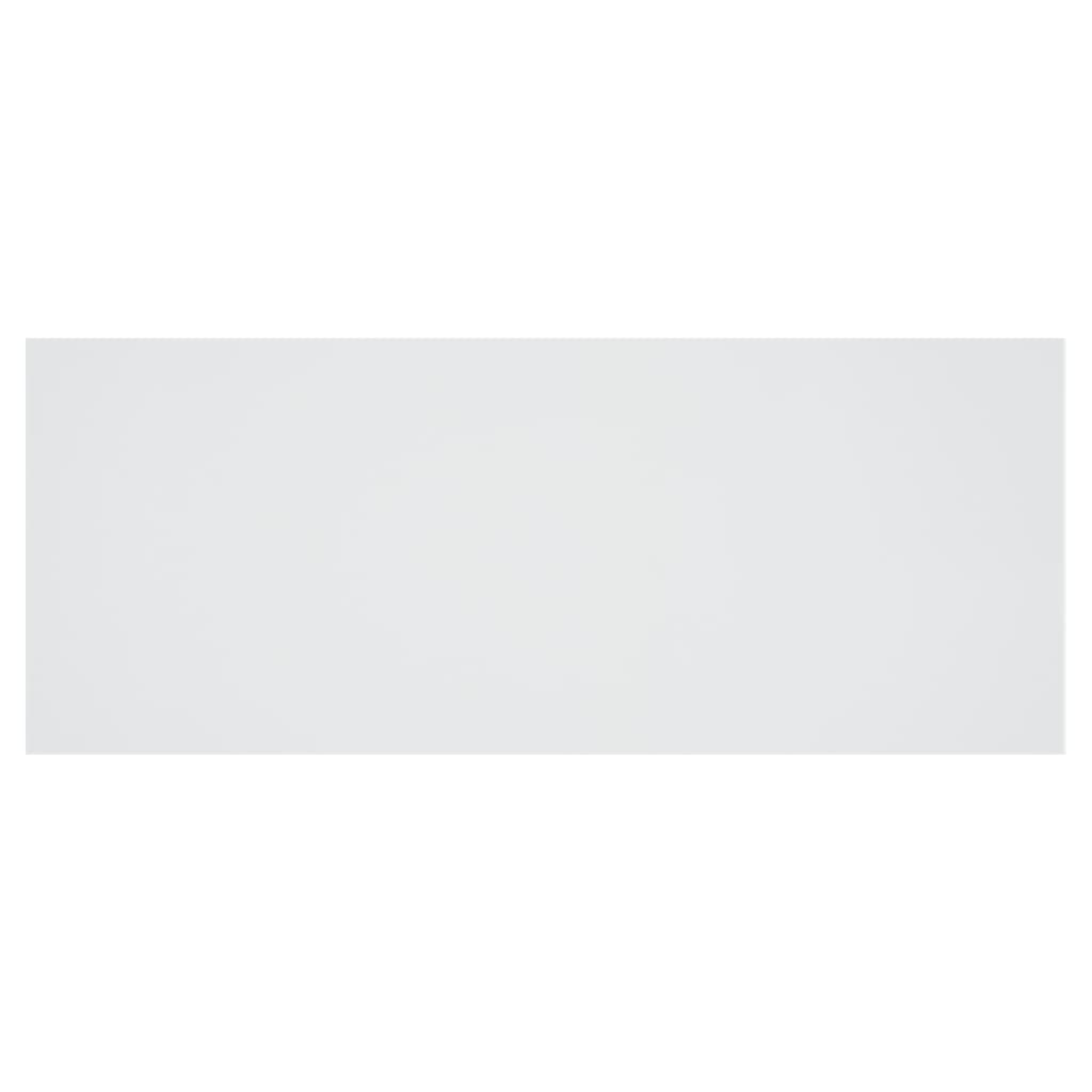 Testiera per Letto-Testata-Testiera Decorativa con Armadietti in Legno Multistrato Bianco 856436