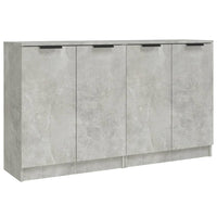 Credenze 2 pz Grigio Cemento 60x30x70 cm in Legno Multistrato 3115775