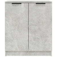 Credenze 2 pz Grigio Cemento 60x30x70 cm in Legno Multistrato 3115775