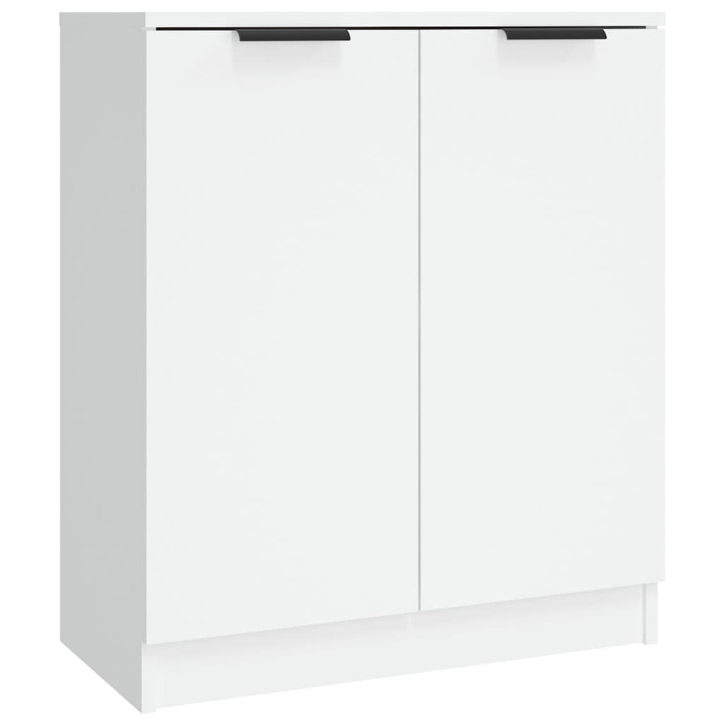 Credenze 3 pz Bianco in Legno Multistrato 3115836