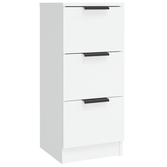 Credenze 3 pz Bianco in Legno Multistrato 3115836