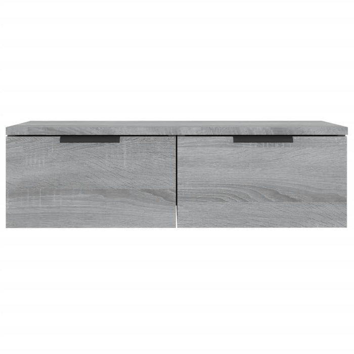 Mobili Pensili 2 pz Grigio Sonoma 68x30x20 cm Legno Multistrato 3115898