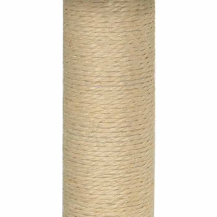 Albero per Gatti con Palo Tiragraffi Sisal Grigio Chiaro 74 cm cod mxl 9842