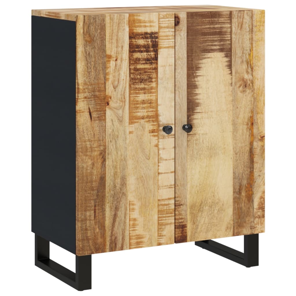 Credenza 60x33x75 cm in Legno Massello di Mango 345226
