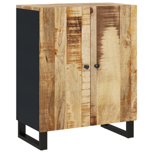 Credenza 60x33x75 cm in Legno Massello di Mango 345226