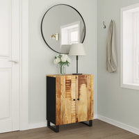 Credenza 60x33x75 cm in Legno Massello di Mango 345226