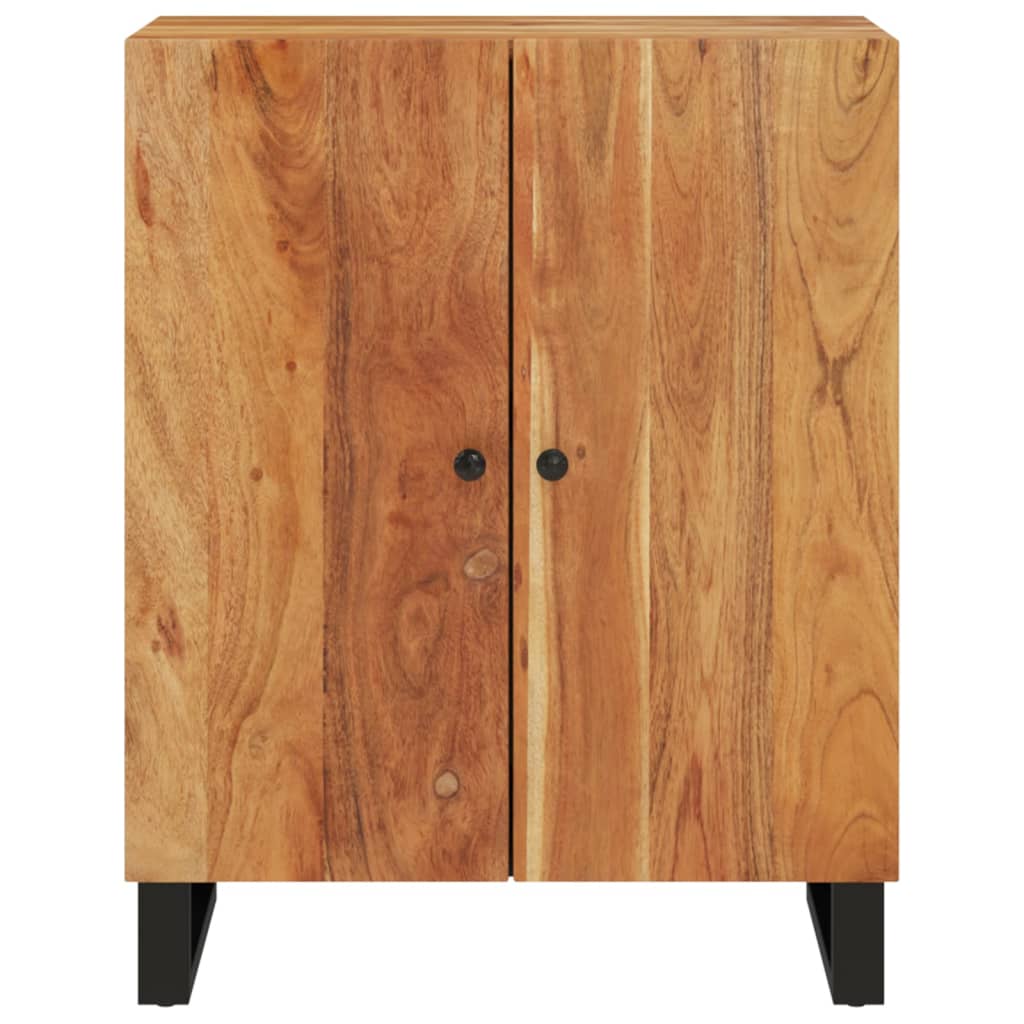 Credenza 60x33x75 cm in Legno Massello di Acacia 345227
