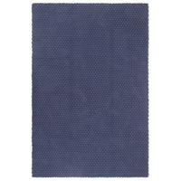 Tappeto Rettangolare Blu Marino 120x180 cm in Cotone cod mxl 64772