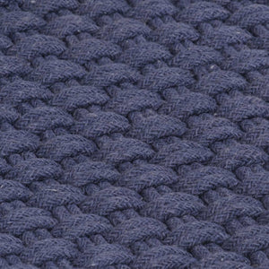 Tappeto Rettangolare Blu Marino 180x250 cm in Cotone cod mxl 66999