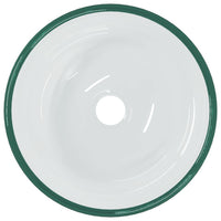 Lavandino in Vetro Temperato 30x12 cm Trasparente 345235