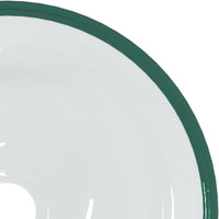 Lavandino in Vetro Temperato 30x12 cm Trasparente 345235