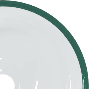 Lavandino in Vetro Temperato 30x12 cm Trasparente 345235