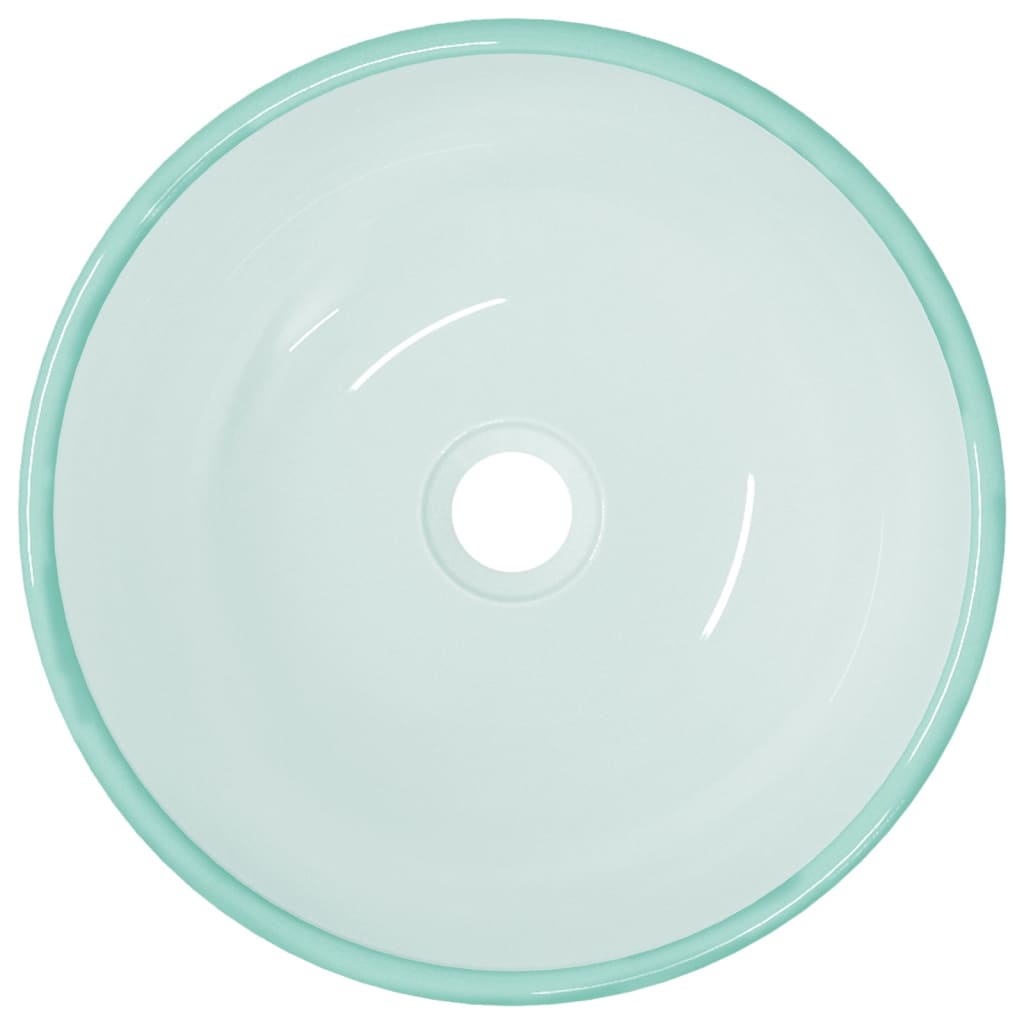 Lavandino in Vetro Temperato 35x12 cm Smerigliato cod mxl 42458