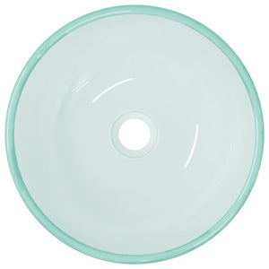 Lavandino in Vetro Temperato 35x12 cm Smerigliato cod mxl 42458