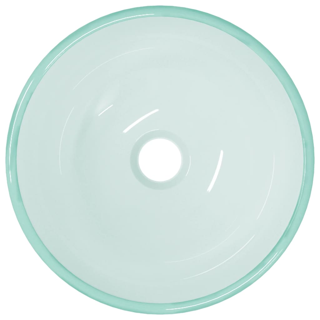 Lavandino in Vetro Temperato 30x12 cm Smerigliato 345241