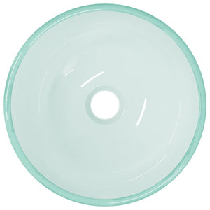 Lavandino in Vetro Temperato 30x12 cm Smerigliato cod mxl 51332