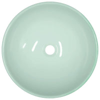 Lavandino in Vetro Temperato 42x14 cm Bianco cod mxl 43163