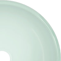 Lavandino in Vetro Temperato 30x12 cm Bianco 345253