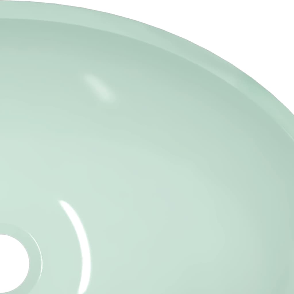 Lavandino in Vetro-Lavabo-Lavello 50x37x14 cm Bianco