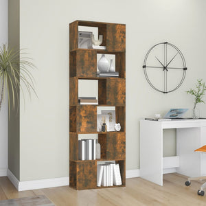 Libreria/Divisorio Rovere Fumo 60x24x186 cm cod mxl 18682