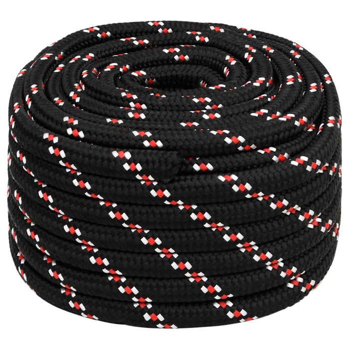 Corda Nautica Nera 20 mm 100 m in Polipropilene