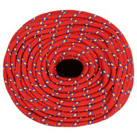 Corda Nautica Rossa 8 mm 25 m in Polipropilene cod mxl 47066