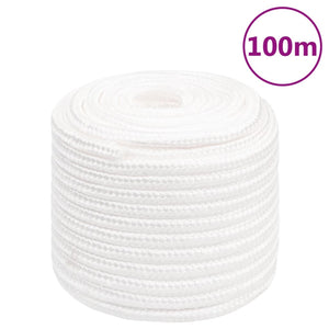 Corda Nautica Completamente Bianca 18 mm 100 m in Polipropilenecod mxl 105653