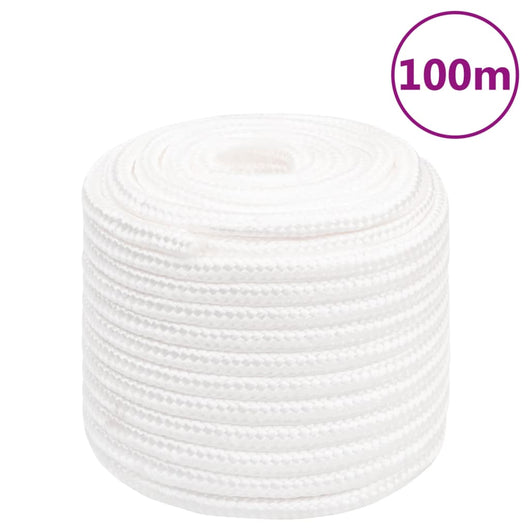 Corda Nautica Completamente Bianca 18 mm 100 m in Polipropilenecod mxl 105653